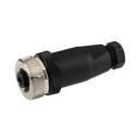RS PRO Industrial Circular Connector, 4 Contacts, Screw Mount, M12 Threaded, Socket Female, IP67, Nylon Housing 201-7149