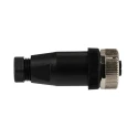 RS PRO Industrial Circular Connector, 4 Contacts, Screw Mount, M12 Threaded, Socket Female, IP67, Nylon Housing 201-7149