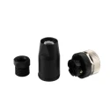 RS PRO Industrial Circular Connector, 4 Contacts, Screw Mount, M12 Threaded, Socket Female, IP67, Nylon Housing 201-7149