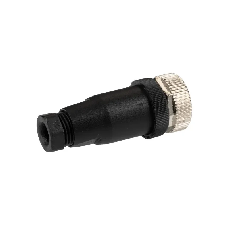 RS PRO Industrial Circular Connector, 4 Contacts, Screw Mount, M12 Threaded, Socket Female, IP67, Nylon Housing 201-7149