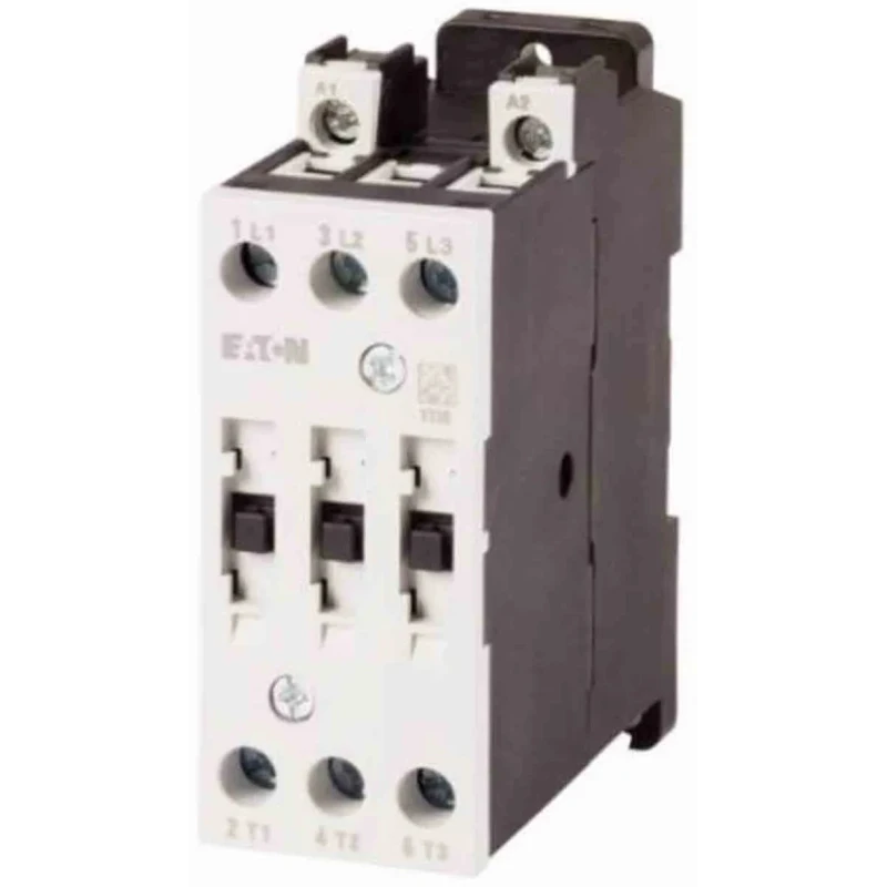 Eaton 3-Pole DIN Rail Motor Control Contactor 240V AC Coil, 17 A, 7.5 kW, Model DILMT7