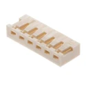 Molex Female Crimp Connector Housing 2 Way 1 Row Right Angle 2.5 mm Pitch 2124150200