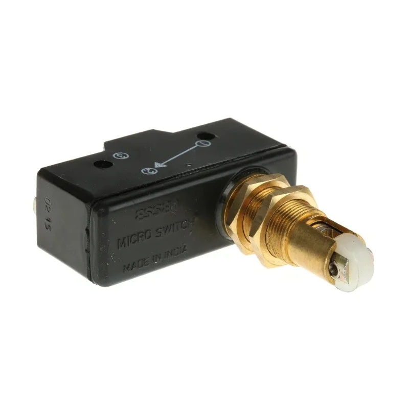 RS PRO Spring Plunger Micro Switch, Screw Terminal, 15A, 250 V ac, SPCO, IP40 797-2533