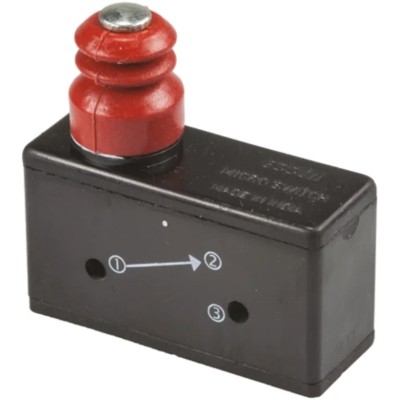 RS PRO Plunger Micro Switch, Screw Terminal, 15A, 250 V ac, SPCO Contact Configuration, IP54 Metal Housing 797-2505