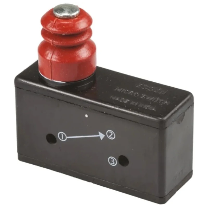 RS PRO Plunger Micro Switch, Screw Terminal, 15A, 250 V ac, SPCO Contact Configuration, IP54 Metal Housing 797-2505