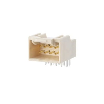 Molex iGrid 2.0 Series Right Angle Through Hole PCB Header, 28 Contacts, 2 mm Pitch, 2 Row, Shrouded Model 2086592840