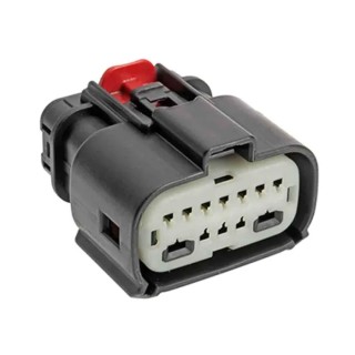 Molex Connector Housing Female Black 12 Way Crimp Termination Nylon IP67 Cable Mount 1601116006