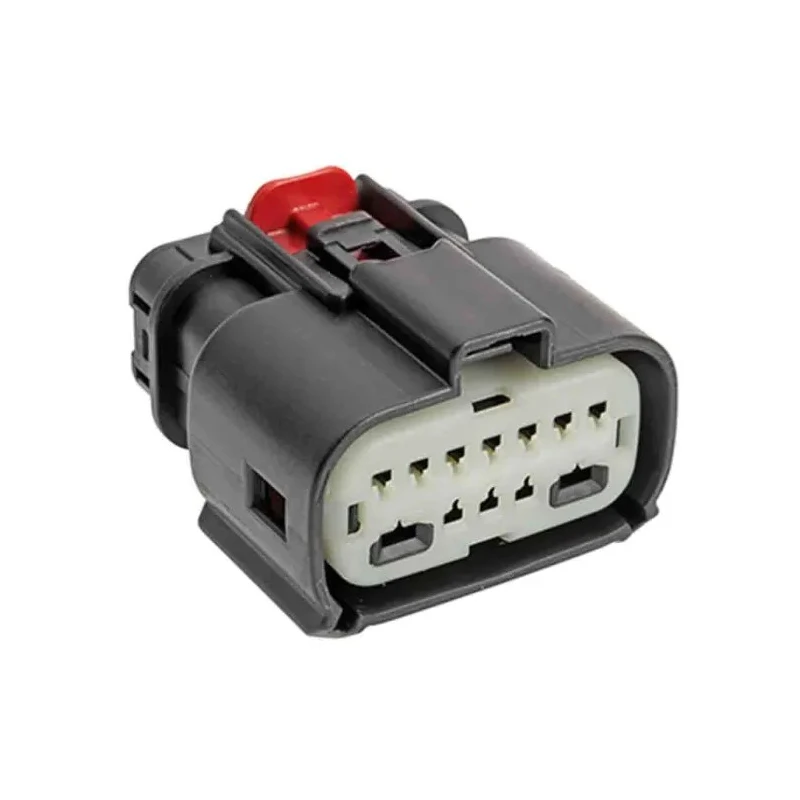 Molex Connector Housing Female Black 12 Way Crimp Termination Nylon IP67 Cable Mount 1601116006