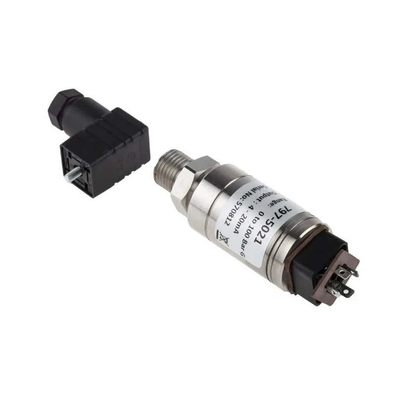RS PRO Industrial Pressure Sensor 4 to 20 mA Output 0 bar to 100 bar Gauge Reading 797-5021