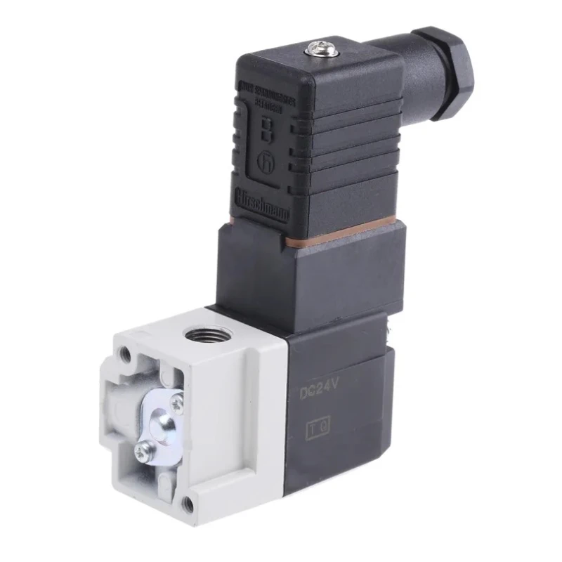 SMC Pneumatic Solenoid Valve 3/2 Function Manifold Mount G 1/8 Threaded Port 24V DC 4.2W Power VT307-5D1-01F-Q