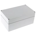 Fibox Grey ABS Enclosure, IP66, IP67, 90 mm Height, 120 mm Width, 200 mm Length AB 122009 ENCLOSURE