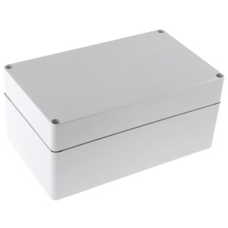 Fibox Grey ABS Enclosure, IP66, IP67, 90 mm Height, 120 mm Width, 200 mm Length AB 122009 ENCLOSURE