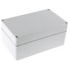 Fibox Grey ABS Enclosure, IP66, IP67, 90 mm Height, 120 mm Width, 200 mm Length AB 122009 ENCLOSURE