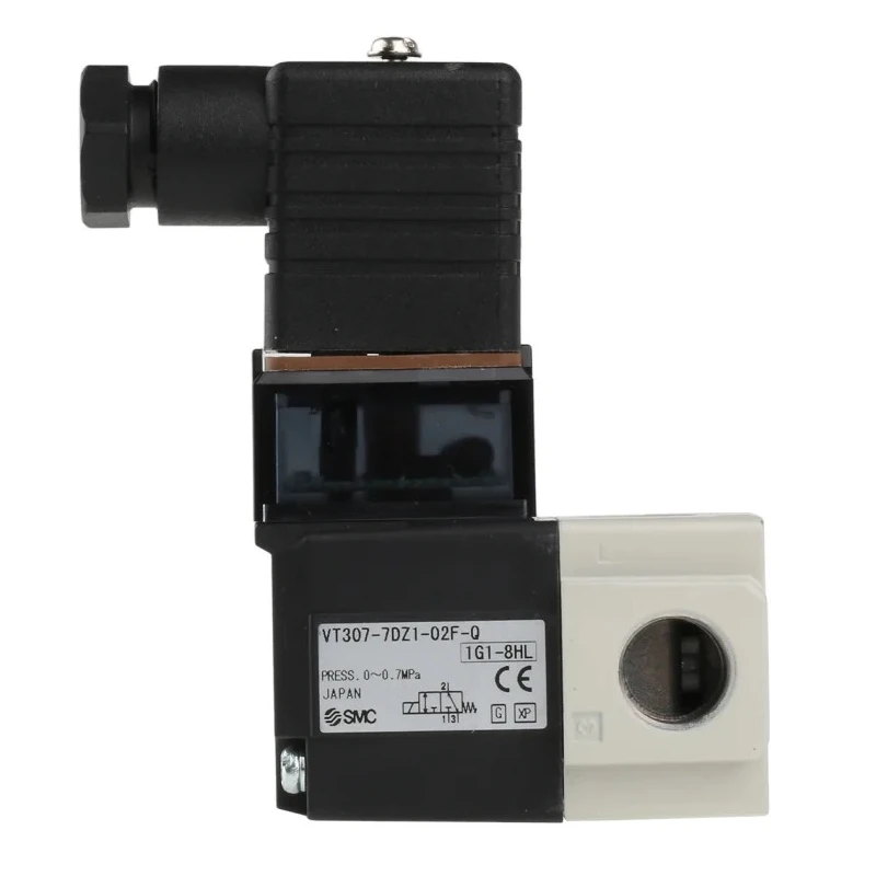 SMC Pneumatic Solenoid Valve Standard Solenoid G, Threaded Port 1/4 in, 240V AC, 4.2W Power, Die Cast VT307-7DZ1-02F-Q
