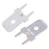 Molex Silver Uninsulated Male Spade Connector PCB Tab 6.35 x 0.81 mm, Solder Termination 19705-4201