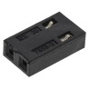 Molex C-Grid Shunt Straight Female Black Closed Top 2 Way 1 Row 2.54 mm Pitch 15-29-1025