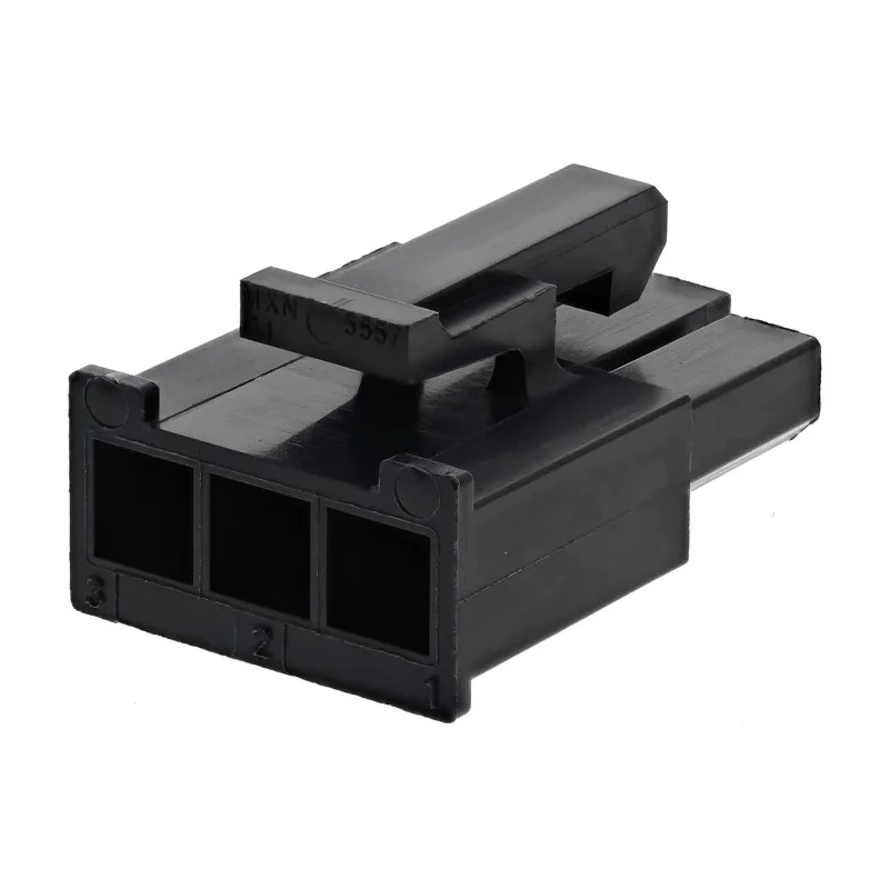 Molex Mini-Fit Jr Female Connector Housing, 4.2 mm Pitch, 3 Way, 1 Row Straight 50-29-1662