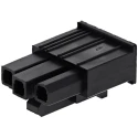 Molex Mini-Fit Jr Female Connector Housing, 4.2 mm Pitch, 3 Way, 1 Row Straight 50-29-1662