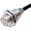 Omron Threaded Barrel Inductive Proximity Sensor M18 x 1 NPN 30 V DC 12 mm Detection E2EW-X12C218 2M