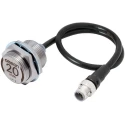 Omron Threaded Barrel Inductive Proximity Sensor M30 x 1.5, 30V DC, 20 mm Detection, PNP Output E2EW-X20B1T30-M1TJ 0.3M
