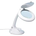 RS PRO LED Magnifying Lamp with Table Lamp 125 mm Lens Diameter, 11W LED, 600 mm Reach 201-7942