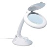 RS PRO LED Magnifying Lamp with Table Lamp 125 mm Lens Diameter, 11W LED, 600 mm Reach 201-7942