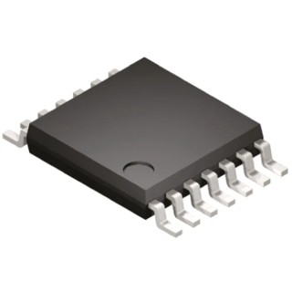DiodesZetex 4 2-Input NAND Schmitt Trigger Input Logic Gate 14-Pin TSSOP 74HCT00T14-13