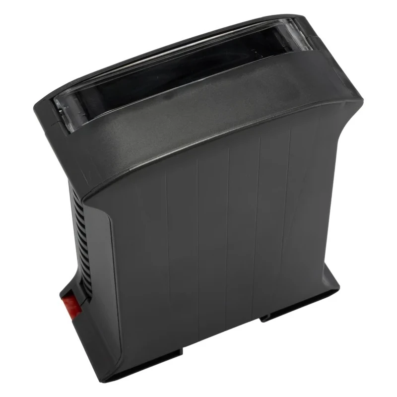 Italtronic DIN Rail Enclosure Type RAILBOX Series ABS Polycarbonate 120mm Height 101mm Length Model 10.0001450/1