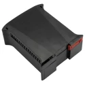 Italtronic DIN Rail Enclosure Type RAILBOX Series ABS Polycarbonate 120mm Height 101mm Length Model 10.0001450/1