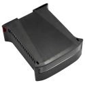 Italtronic DIN Rail Enclosure Type RAILBOX Series ABS Polycarbonate 120mm Height 101mm Length Model 10.0001450/1