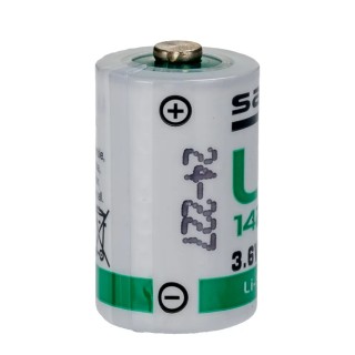 Saft Lithium Thionyl Chloride 1/2 AA Battery 3.6 V 1.2 Ah IEC 60079-11 IEC 60086-4 14.55 mm x 25.15 mm LS14250