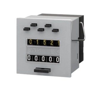 Kubler Electromechanical 5 Digit Analogue Panel Mount Counter 230V AC BVa 15.21 2.100.211.066