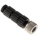 Hirschmann Industrial Circular Connector Socket, Female, 3 Contacts, Cable Mount, M8, 3A, 60V, IP67, E 933366100 ELKA 3008 V