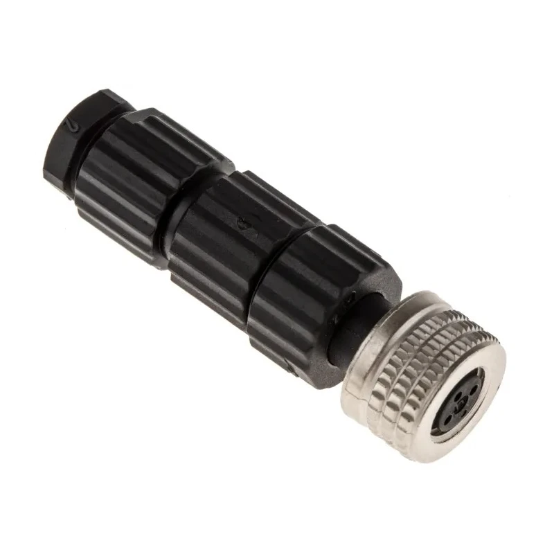 Hirschmann Industrial Circular Connector Socket, Female, 3 Contacts, Cable Mount, M8, 3A, 60V, IP67, E 933366100 ELKA 3008 V