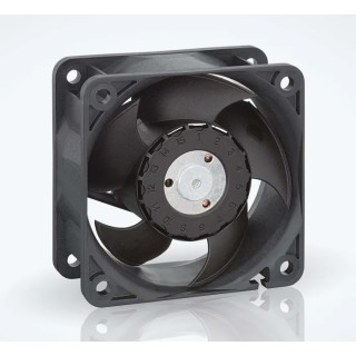 ebm-papst 620 Series High Pressure Axial Fan 24V dc 5.6W 67m³/h 210mA IP20 
