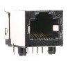Molex 43860 Series Shielded Cat3 RJ45 Connector Female Modular Jack Through Hole Right Angle 1 Port 8 Way RJ45