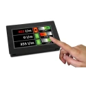 Lascar PanelPilotACE TFT Digital Panel Multifunction Meter for Current and Voltage with 4.3 inch Touchscreen 77 mm SGD 43-A