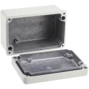 ROLEC Conform Series Die Cast Aluminium Enclosure, Grey Lid, IP67, IP66, 67 mm Height, 129 mm Length, 84 mm Width IP67