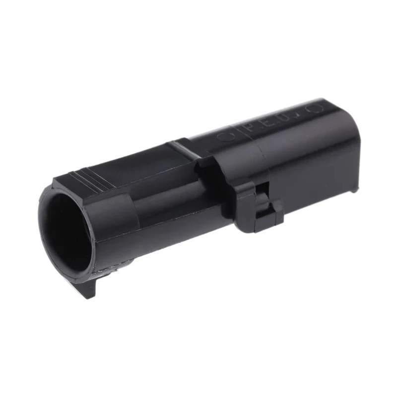 Delphi Weather-Pack Automotive Connector Male Black Cable 1 Way Crimp Termination 20A Current 12010996