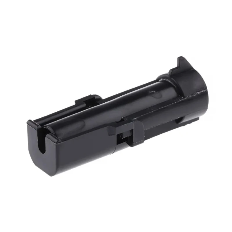 Delphi Weather-Pack Automotive Connector Male Black Cable 1 Way Crimp Termination 20A Current 12010996