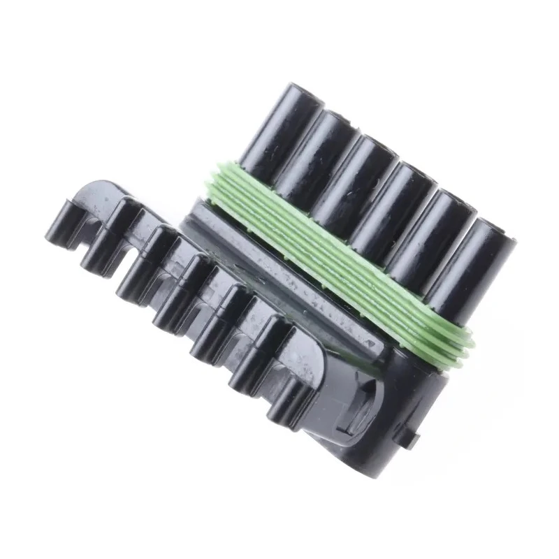 Delphi Weather-Pack Automotive Connector Female Black Cable 6 Way Crimp Termination 12015799