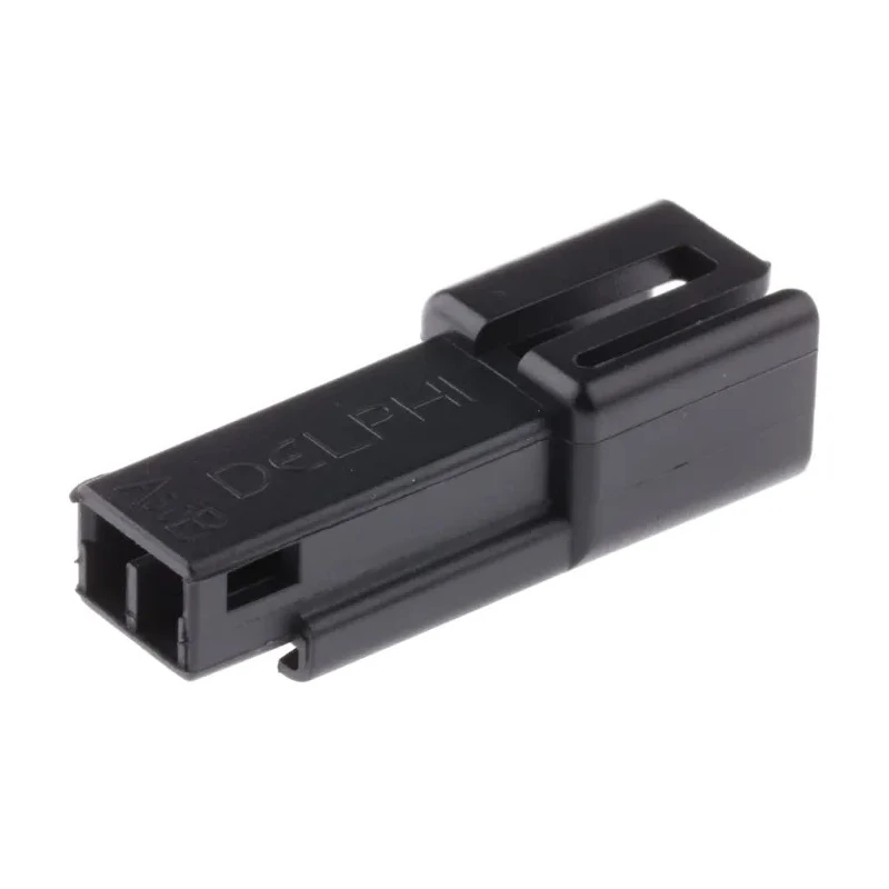 Delphi Metri-Pack 150 Automotive Connector Male Black Cable 2 Way Crimp Termination 12047663
