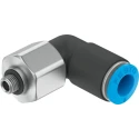 Festo Pneumatic Rotary Union Polybutylene Terephthalate Material Push-in Tube Connection 6mm 14 bar Max Pressure QSRL-M5-6