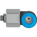 Festo Pneumatic Rotary Union Polybutylene Terephthalate Material Push-in Tube Connection 6mm 14 bar Max Pressure QSRL-M5-6