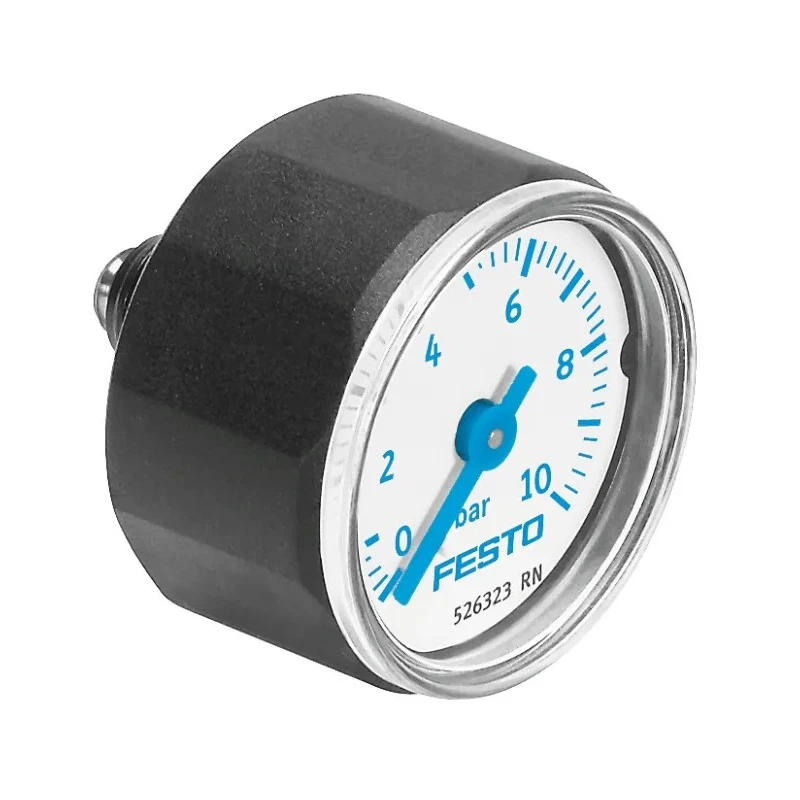 Festo 27 mm M5 MNPT Pressure Gauge 10 bar MA-27-10-M5