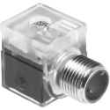 Festo Solenoid Valve Connector Female Indicator Light 24 V AC/DC MSSD-EB-M12-MONO