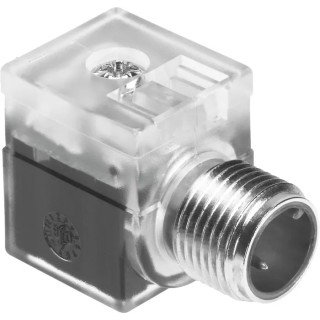 Festo Solenoid Valve Connector Female Indicator Light 24 V AC/DC MSSD-EB-M12-MONO