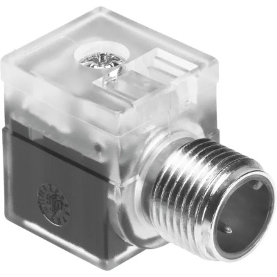 Festo Solenoid Valve Connector Female Indicator Light 24 V AC/DC MSSD-EB-M12-MONO