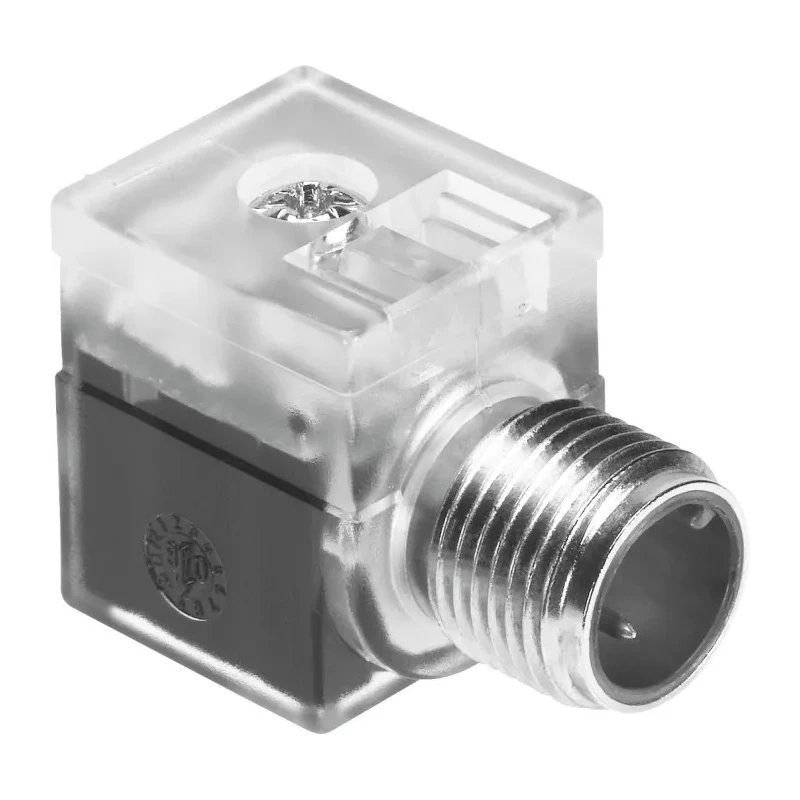 Festo Solenoid Valve Connector Female Indicator Light 24 V AC/DC MSSD-EB-M12-MONO
