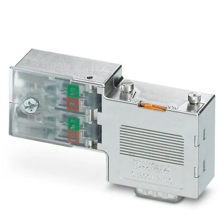 Phoenix Contact SUBCON-PLUS-PROFIB/90/IDC 9 Way Right Angle Cable D-Sub Connector Male 5.0V 100mA 2313672